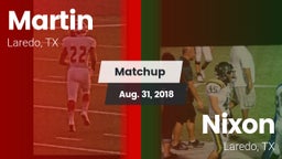 Matchup: Martin  vs. Nixon  2018