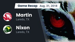 Recap: Martin  vs. Nixon  2018