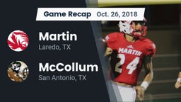 Recap: Martin  vs. McCollum  2018