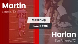 Matchup: Martin  vs. Harlan  2018