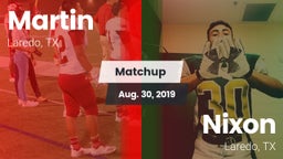 Matchup: Martin  vs. Nixon  2019