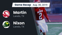 Recap: Martin  vs. Nixon  2019