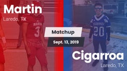 Matchup: Martin  vs. Cigarroa  2019