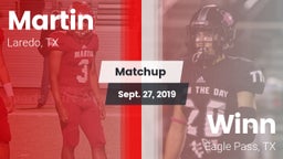 Matchup: Martin  vs. Winn  2019