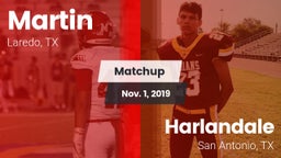 Matchup: Martin  vs. Harlandale  2019