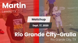 Matchup: Martin  vs. Rio Grande City-Grulla  2020