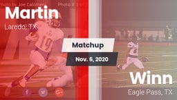 Matchup: Martin  vs. Winn  2020