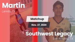 Matchup: Martin  vs. Southwest Legacy  2020