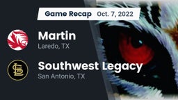 Recap: Martin  vs. Southwest Legacy  2022