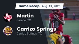 Recap: Martin  vs. Carrizo Springs  2023