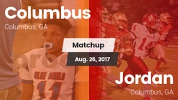 Matchup: Columbus  vs. Jordan  2017