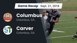 Recap: Columbus  vs. Carver  2018