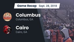 Recap: Columbus  vs. Cairo  2018