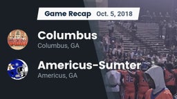 Recap: Columbus  vs. Americus-Sumter  2018