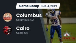 Recap: Columbus  vs. Cairo  2019