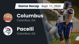 Recap: Columbus  vs. Pacelli  2020
