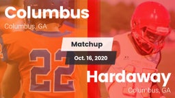 Matchup: Columbus  vs. Hardaway  2020