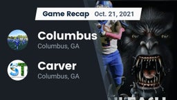 Recap: Columbus  vs. Carver  2021