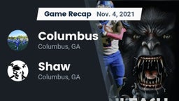 Recap: Columbus  vs. Shaw  2021