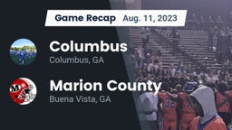 Recap: Columbus  vs. Marion County  2023