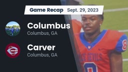 Recap: Columbus  vs. Carver  2023
