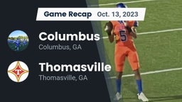 Recap: Columbus  vs. Thomasville  2023