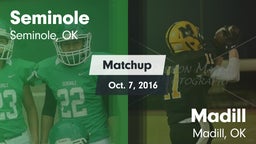 Matchup: Seminole  vs. Madill  2016
