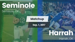 Matchup: Seminole  vs. Harrah  2017