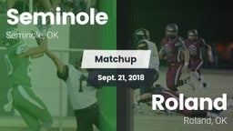 Matchup: Seminole  vs. Roland  2018