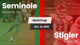 Matchup: Seminole  vs. Stigler  2018