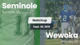 Matchup: Seminole  vs. Wewoka  2019