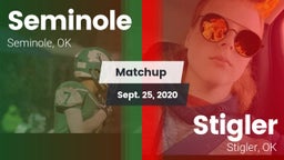 Matchup: Seminole  vs. Stigler  2020