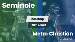 Matchup: Seminole  vs. Metro Christian  2020