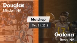 Matchup: Douglas  vs. Galena  2016