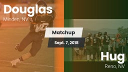 Matchup: Douglas  vs. Hug  2018