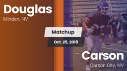 Matchup: Douglas  vs. Carson  2018