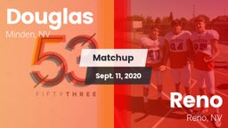 Matchup: Douglas  vs. Reno  2020
