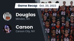 Recap: Douglas  vs. Carson  2023
