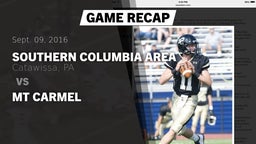 Recap: Southern Columbia Area  vs. Mt Carmel 2016