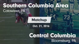 Matchup: Southern Columbia vs. Central Columbia  2016