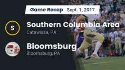 Recap: Southern Columbia Area  vs. Bloomsburg  2017