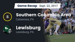 Recap: Southern Columbia Area  vs. Lewisburg  2017
