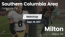 Matchup: Southern Columbia vs. Milton  2017