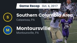 Recap: Southern Columbia Area  vs. Montoursville  2017