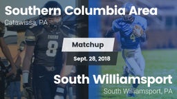 Matchup: Southern Columbia vs. South Williamsport  2018