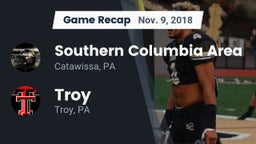 Recap: Southern Columbia Area  vs. Troy  2018