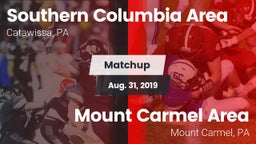 Matchup: Southern Columbia vs. Mount Carmel Area  2019