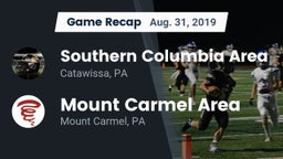 Recap: Southern Columbia Area  vs. Mount Carmel Area  2019
