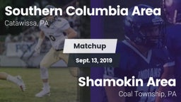 Matchup: Southern Columbia vs. Shamokin Area  2019