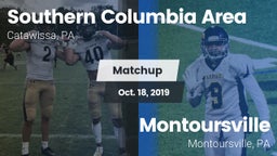 Matchup: Southern Columbia vs. Montoursville  2019